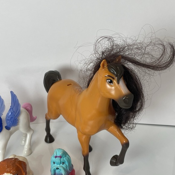 Barbie Animals Pets Dog Puppy Horse Cat Butterfly Lot Of 14 - Picture 2 of 10